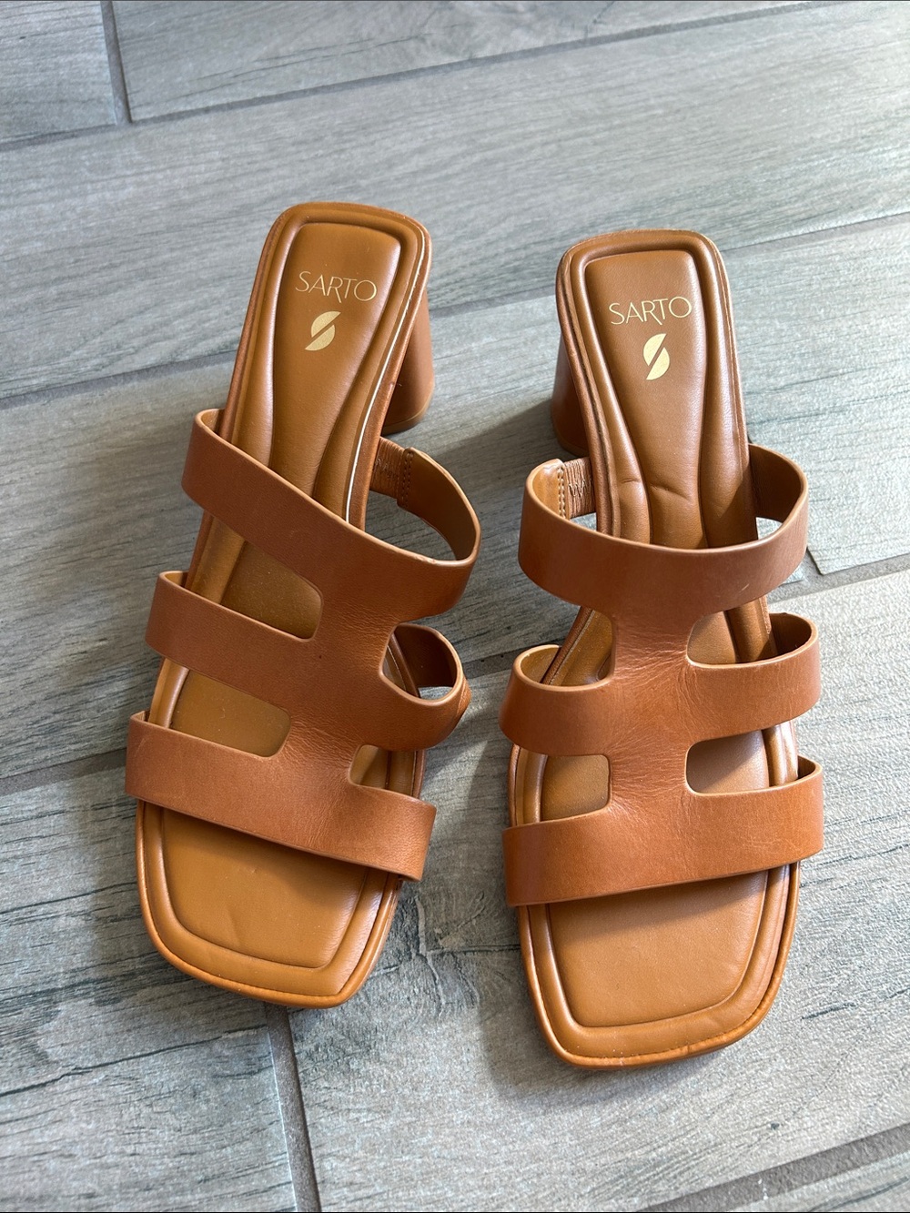 Franco Sarto a-flexa Carly slide leather